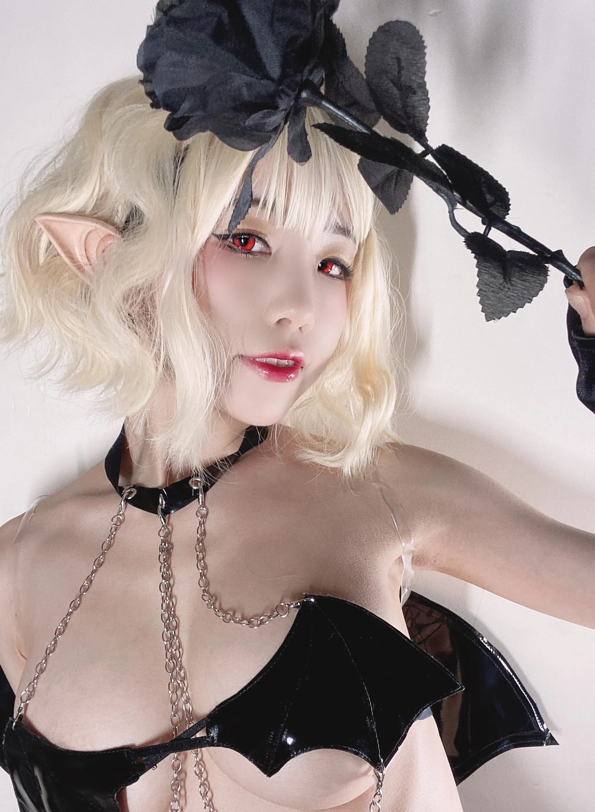 水淼Aqua – NO.33 魅魔自拍 [66P]插图9